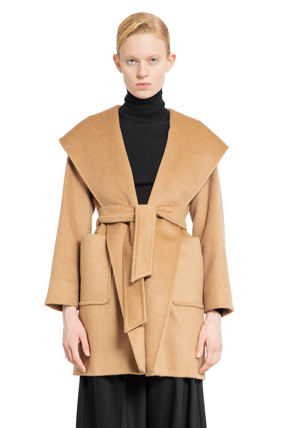 MAX MARA WOMAN BEIGE JACKETS