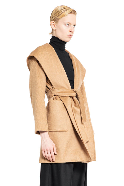 MAX MARA WOMAN BEIGE JACKETS