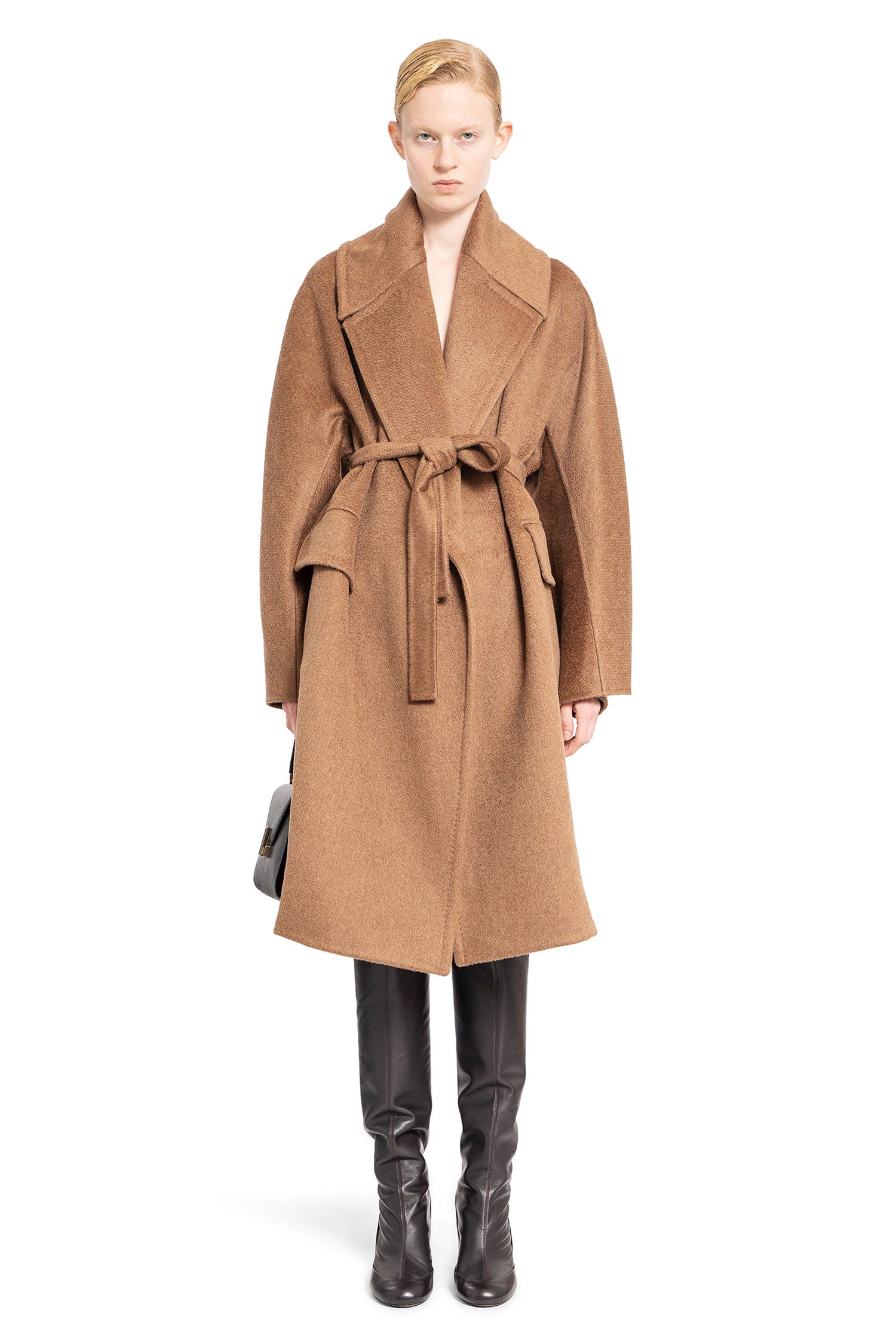 MAX MARA WOMAN BROWN COATS