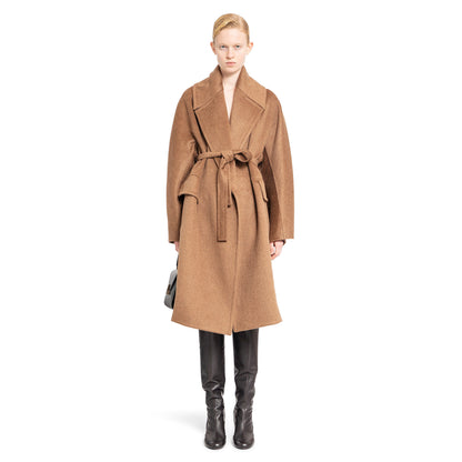 MAX MARA WOMAN BROWN COATS