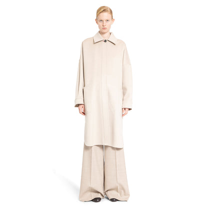 MAX MARA WOMAN BEIGE COATS