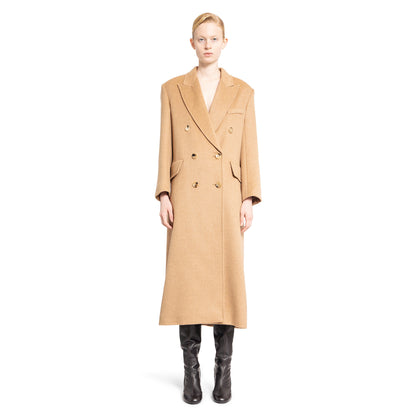 MAX MARA WOMAN BEIGE COATS