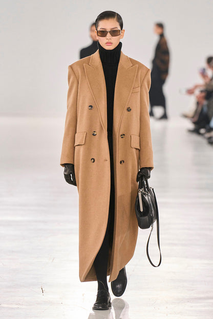 MAX MARA WOMAN BEIGE COATS