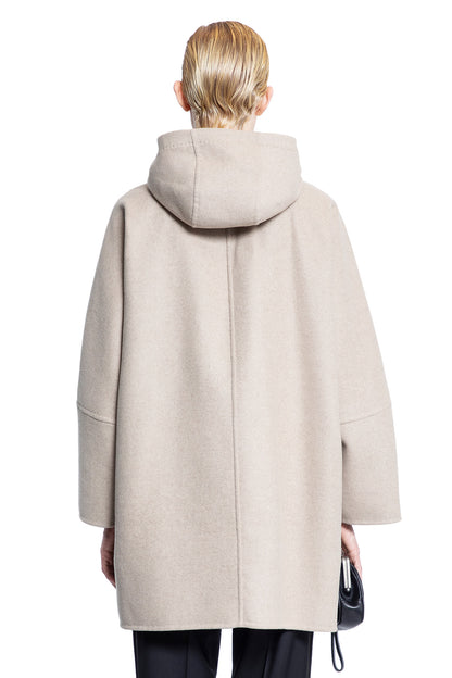 MAX MARA WOMAN BEIGE COATS