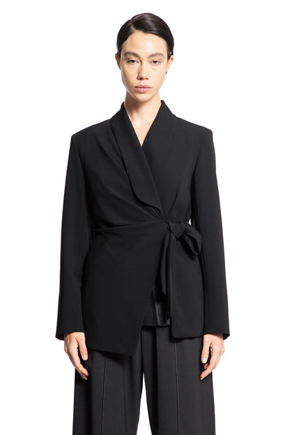 MAX MARA WOMAN BLACK BLAZERS