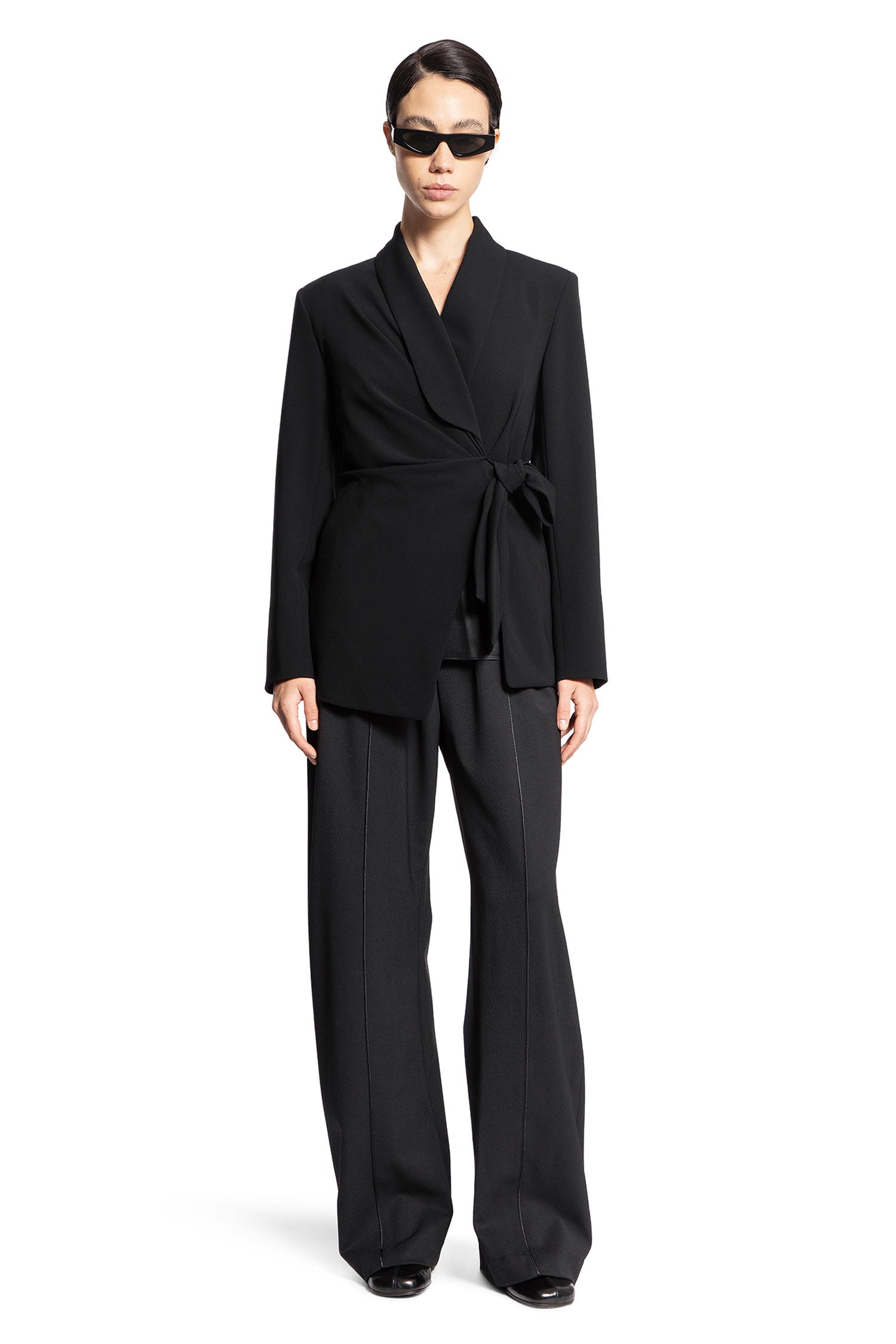 MAX MARA WOMAN BLACK BLAZERS