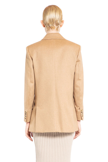 MAX MARA WOMAN BEIGE BLAZERS