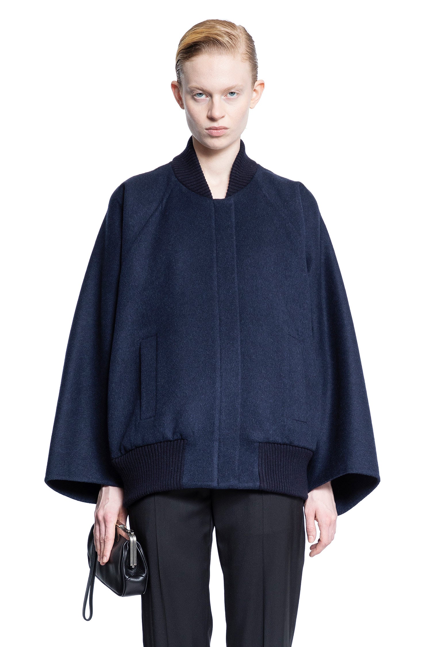 MAX MARA WOMAN BLUE JACKETS