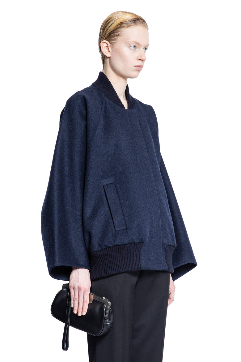 MAX MARA WOMAN BLUE JACKETS