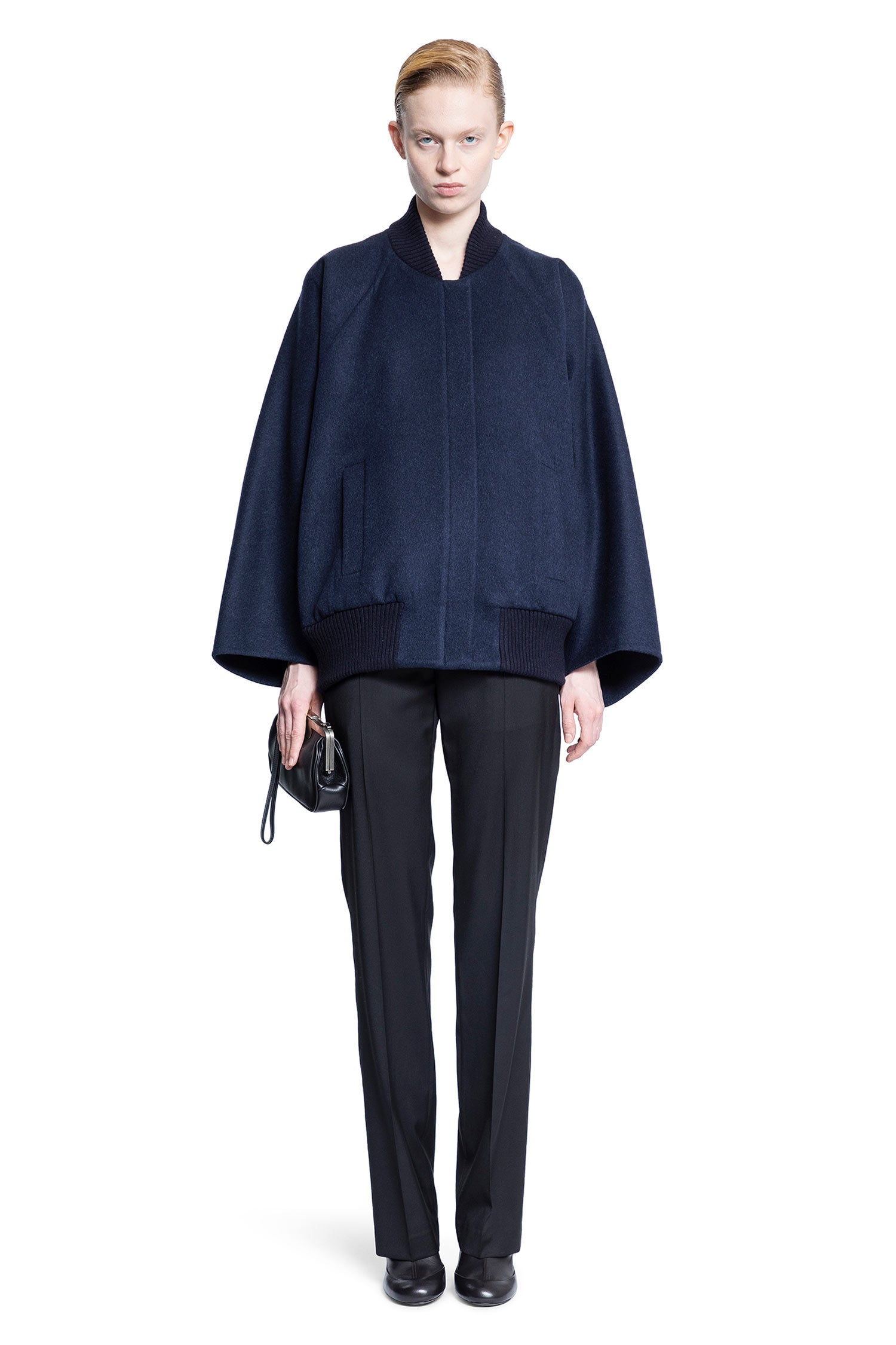 MAX MARA WOMAN BLUE JACKETS