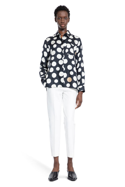 MAX MARA WOMAN BLACK&WHITE SHIRTS