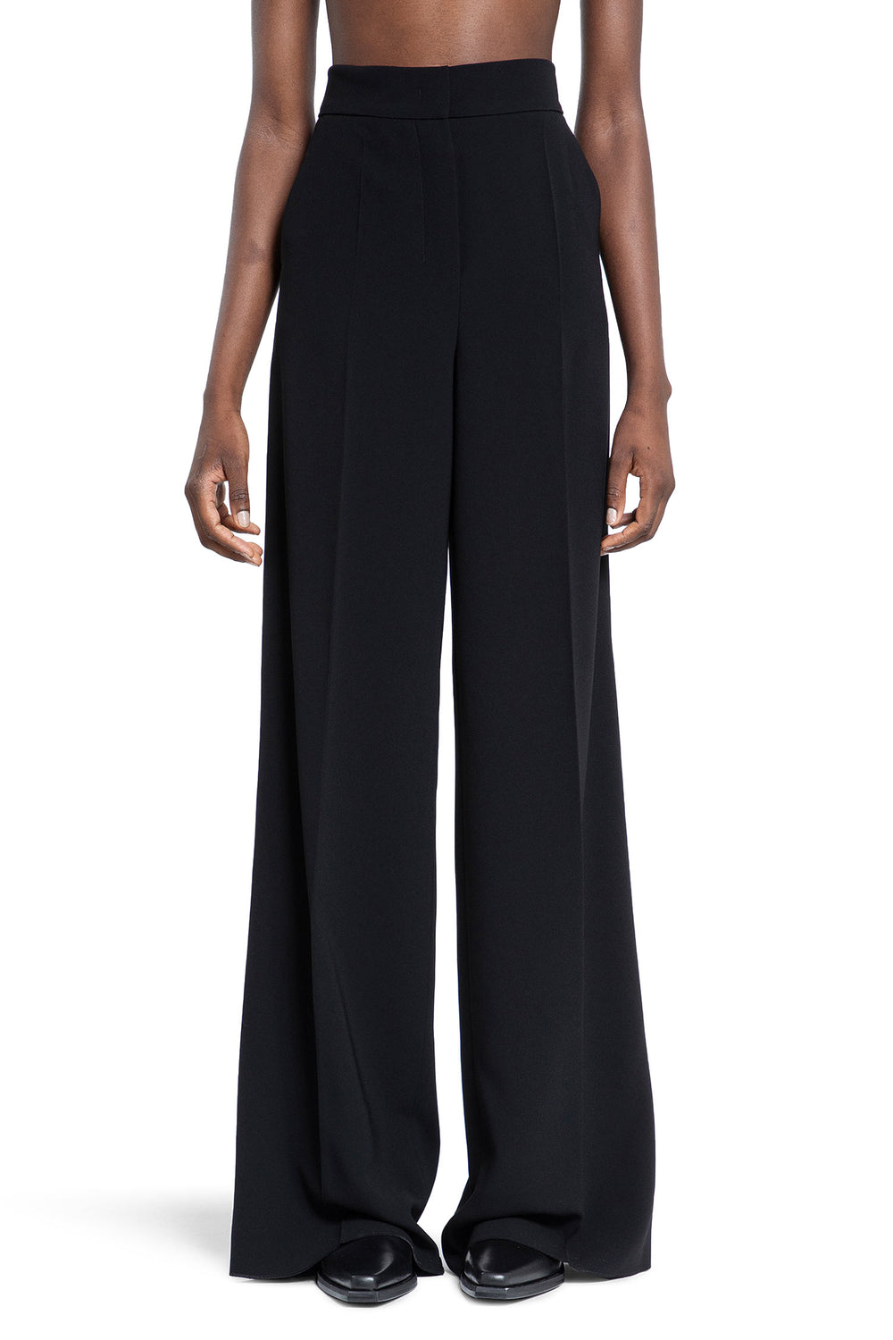 MAX MARA WOMAN BLACK TROUSERS