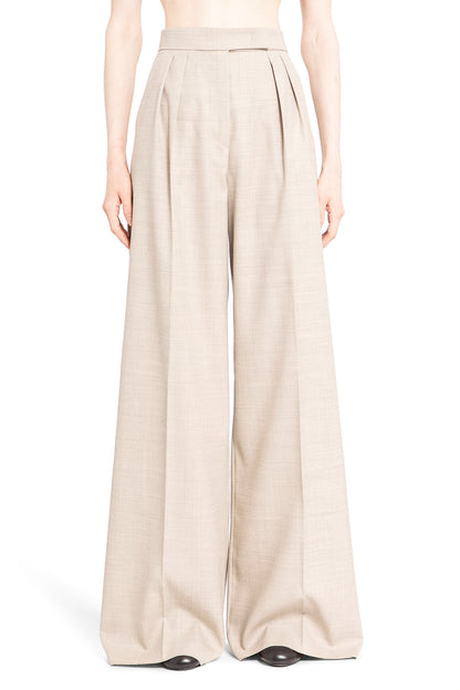 Antonioli MAX MARA WOMAN BEIGE TROUSERS