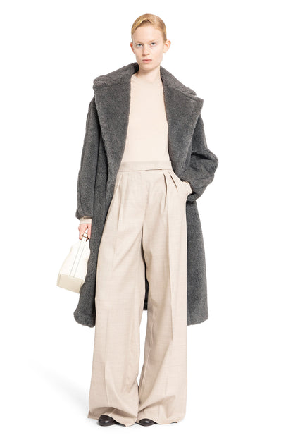 MAX MARA WOMAN BEIGE TROUSERS