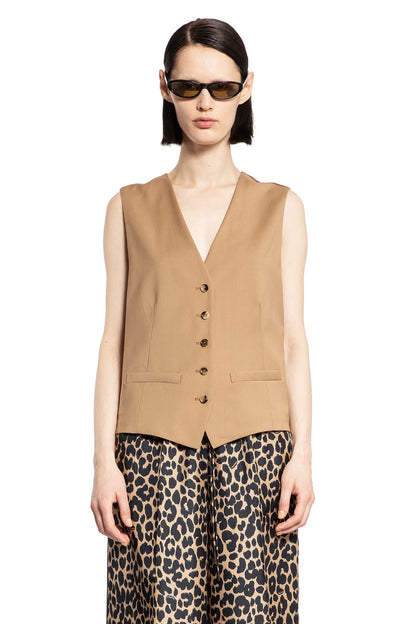 Antonioli MAX MARA WOMAN BEIGE VESTS