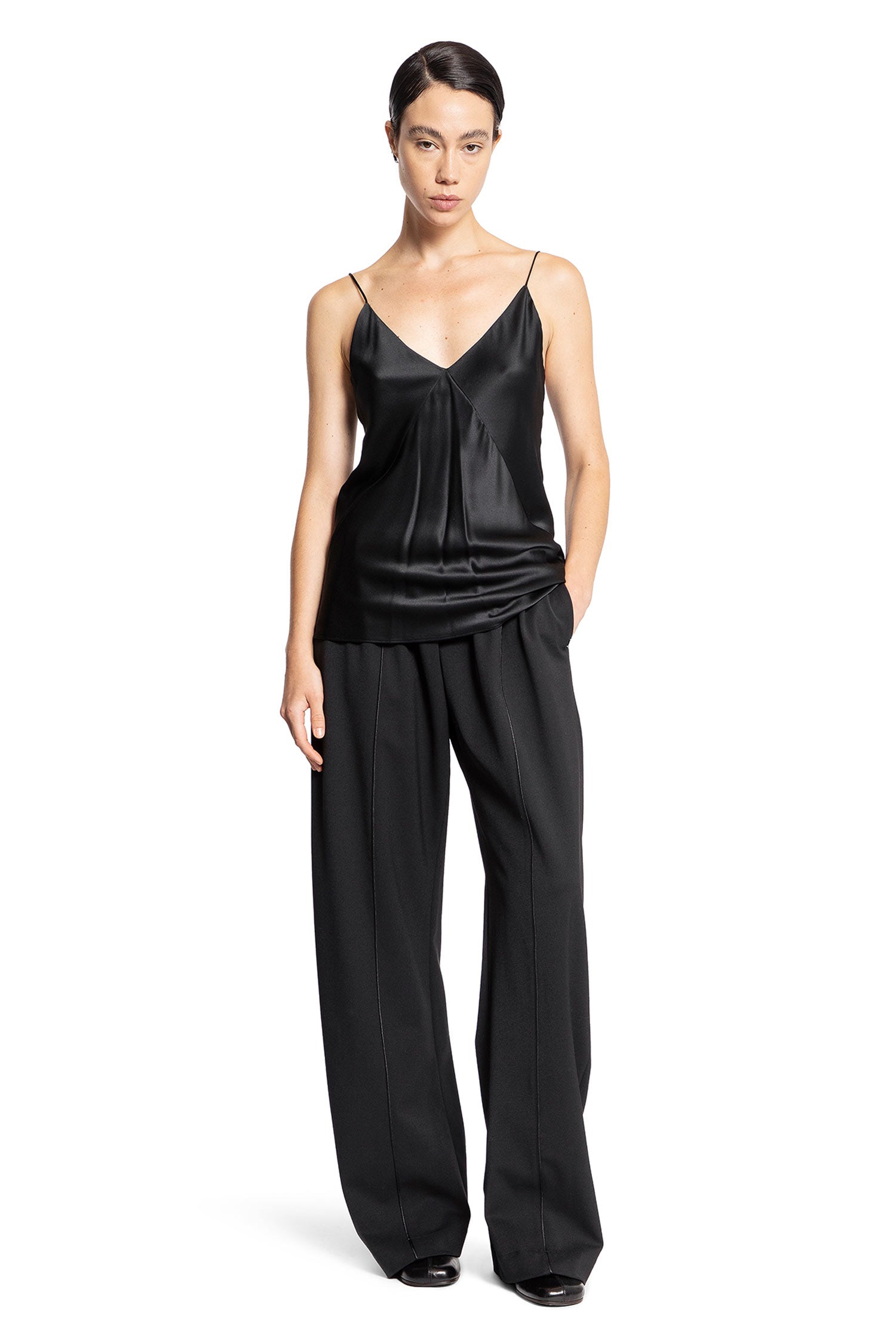 MAX MARA WOMAN BLACK TOPS