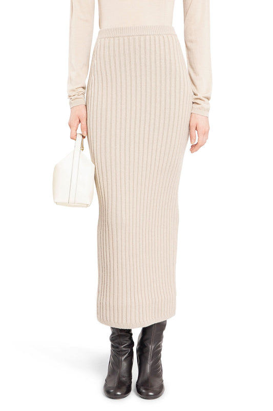 MAX MARA WOMAN BEIGE SKIRTS