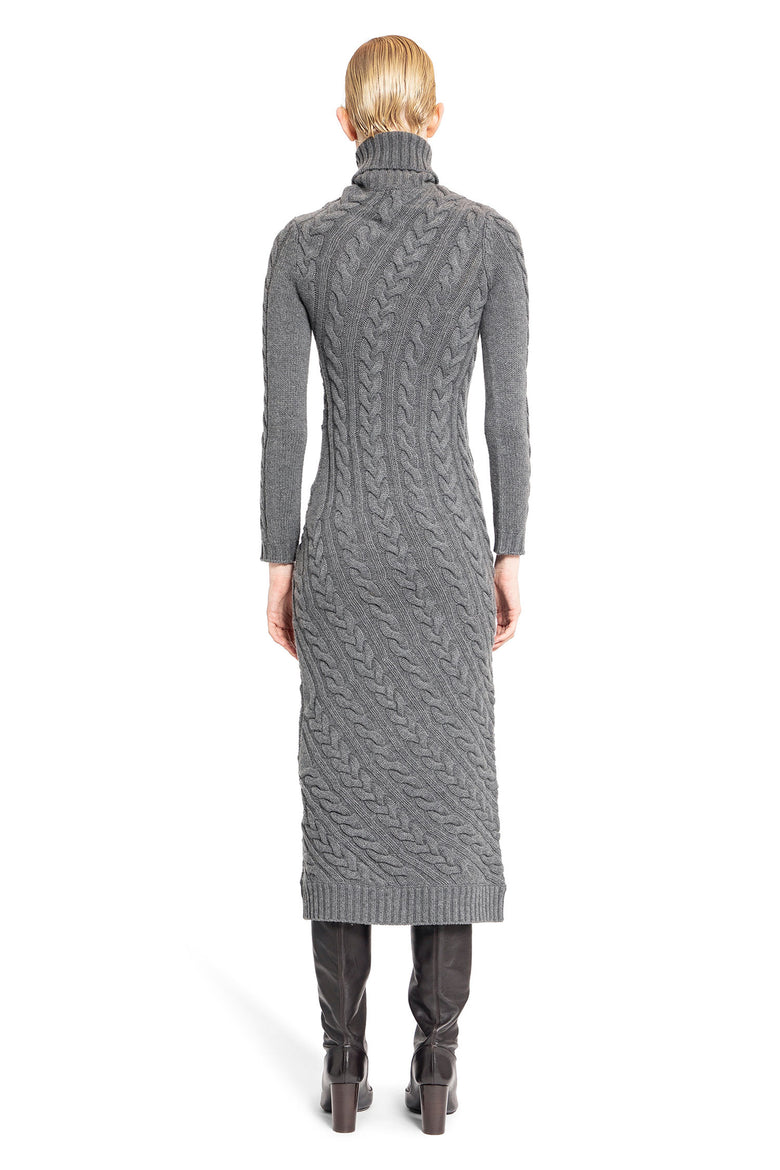 MAX MARA WOMAN GREY DRESSES