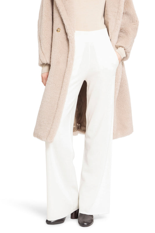 MAX MARA WOMAN WHITE TROUSERS