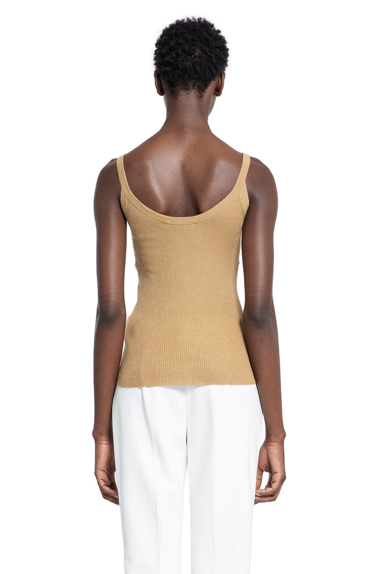 MAX MARA WOMAN BEIGE TOPS