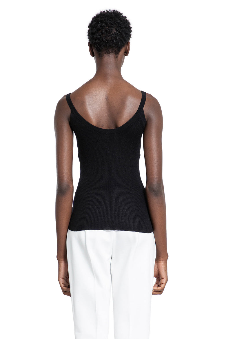 MAX MARA WOMAN BLACK TOPS