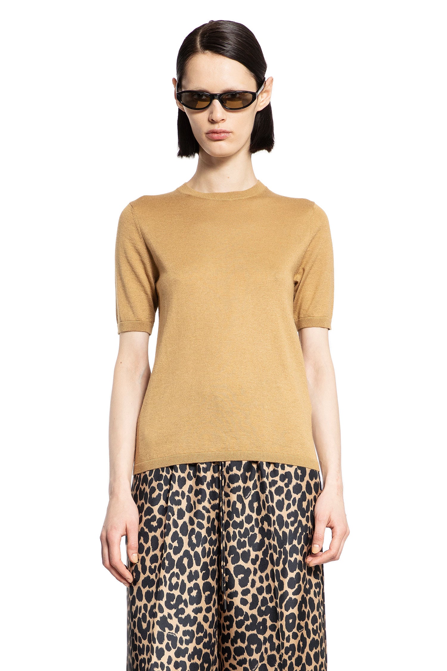 MAX MARA WOMAN BEIGE TOPS