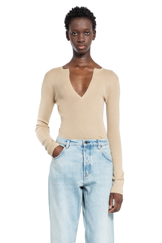 MAX MARA WOMAN BEIGE TOPS