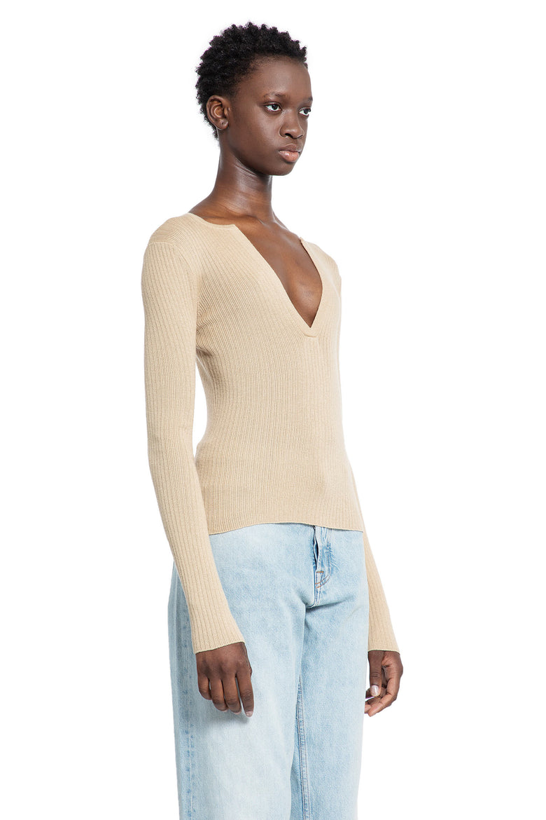 MAX MARA WOMAN BEIGE TOPS