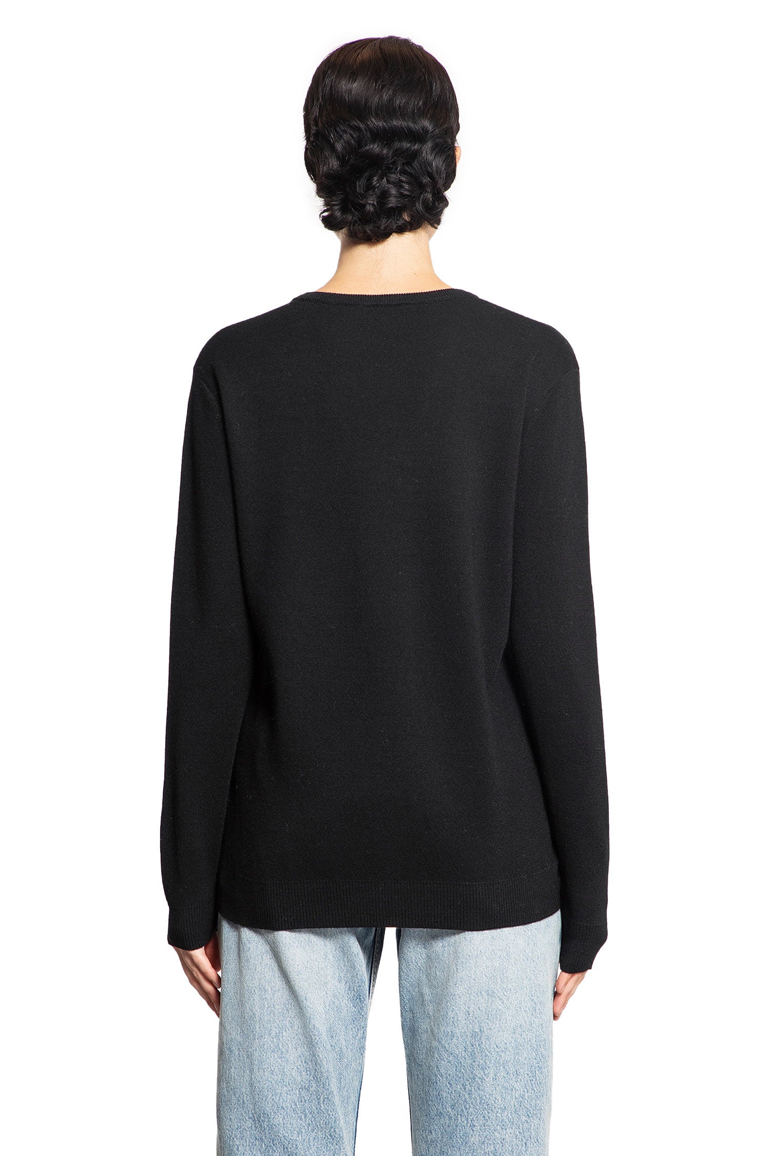 MAX MARA WOMAN BLACK KNITWEAR