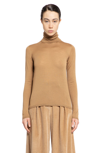 MAX MARA WOMAN BROWN KNITWEAR