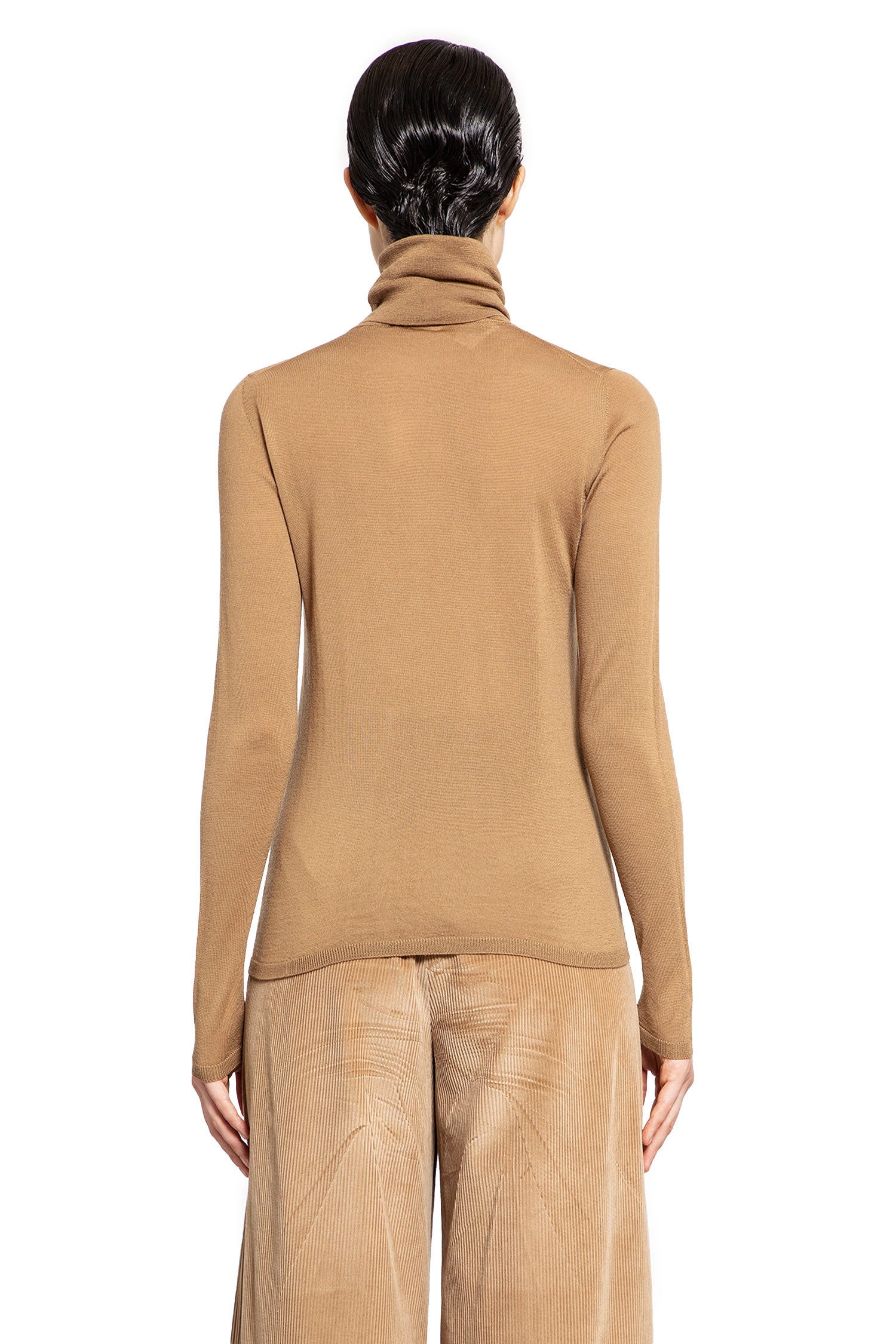 MAX MARA WOMAN BROWN KNITWEAR