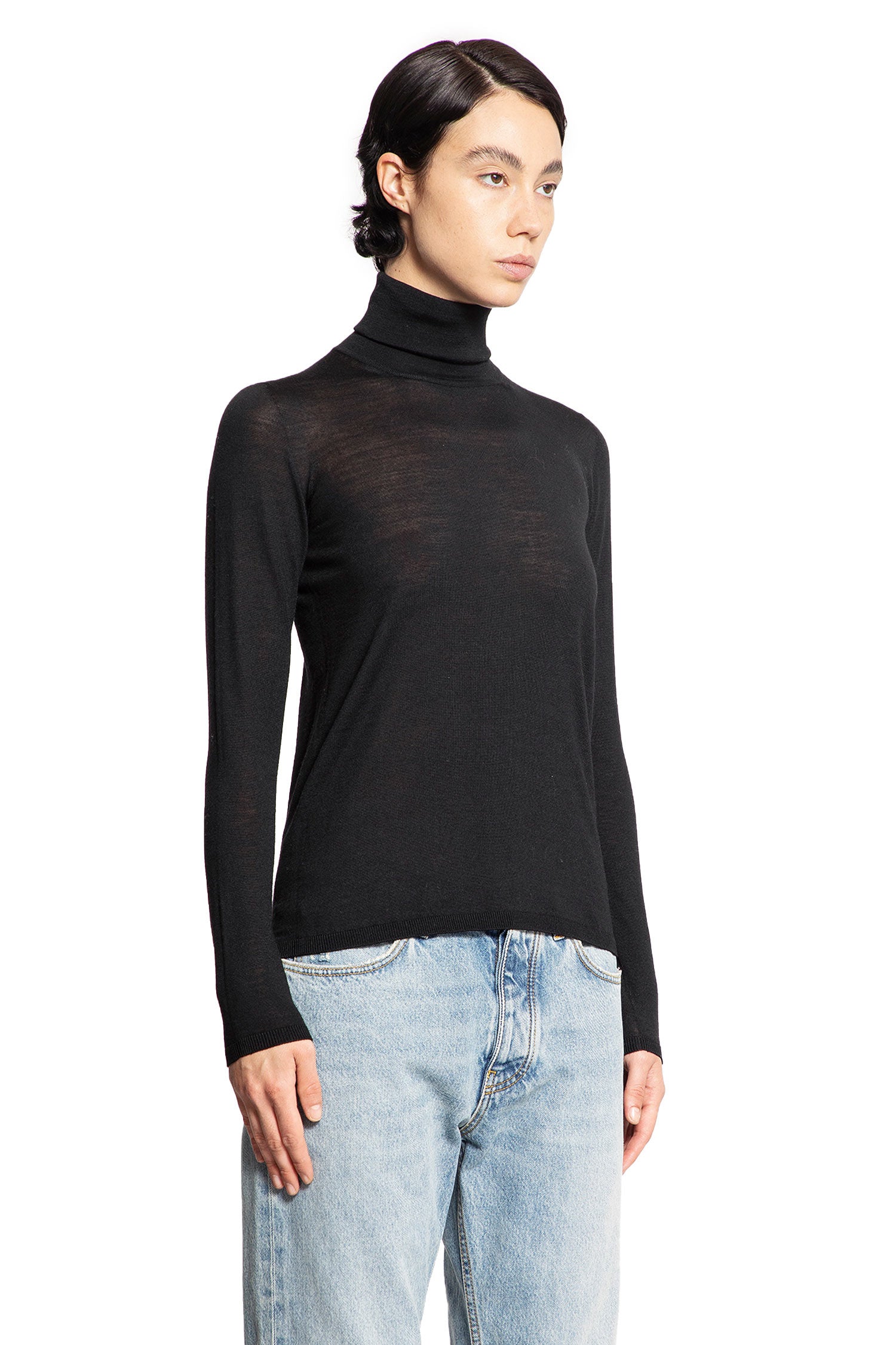 MAX MARA WOMAN BLACK KNITWEAR