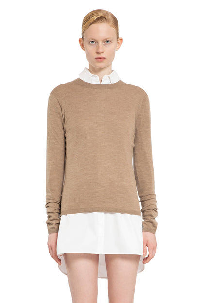 Antonioli MAX MARA WOMAN BROWN KNITWEAR