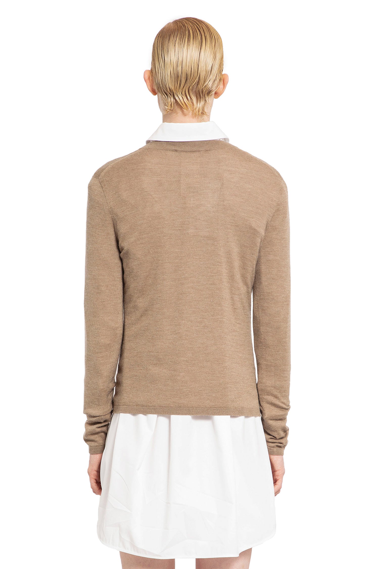 MAX MARA WOMAN BROWN KNITWEAR