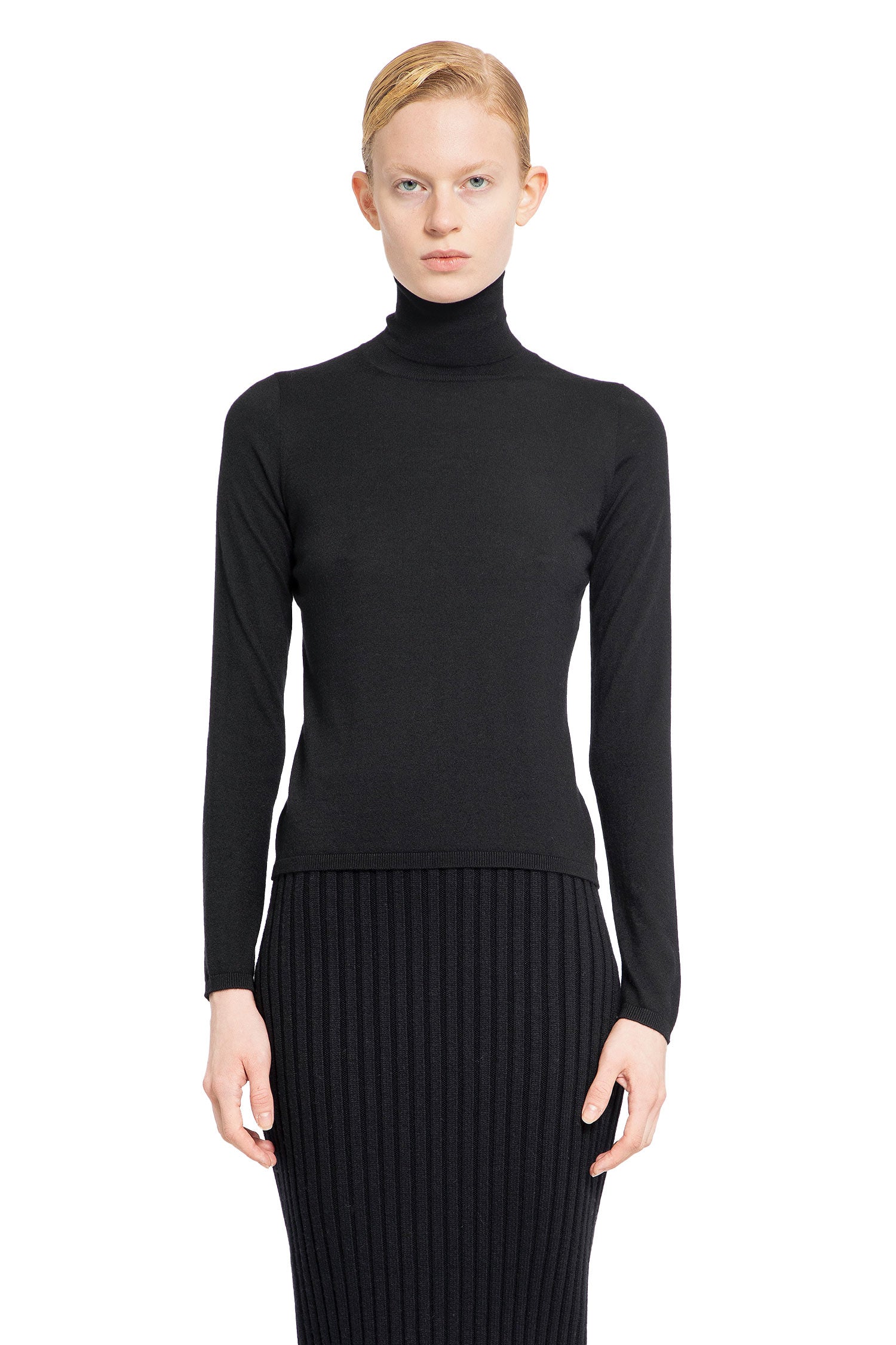 MAX MARA WOMAN BLACK KNITWEAR