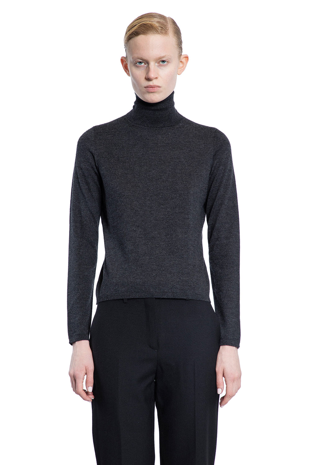 MAX MARA WOMAN GREY KNITWEAR