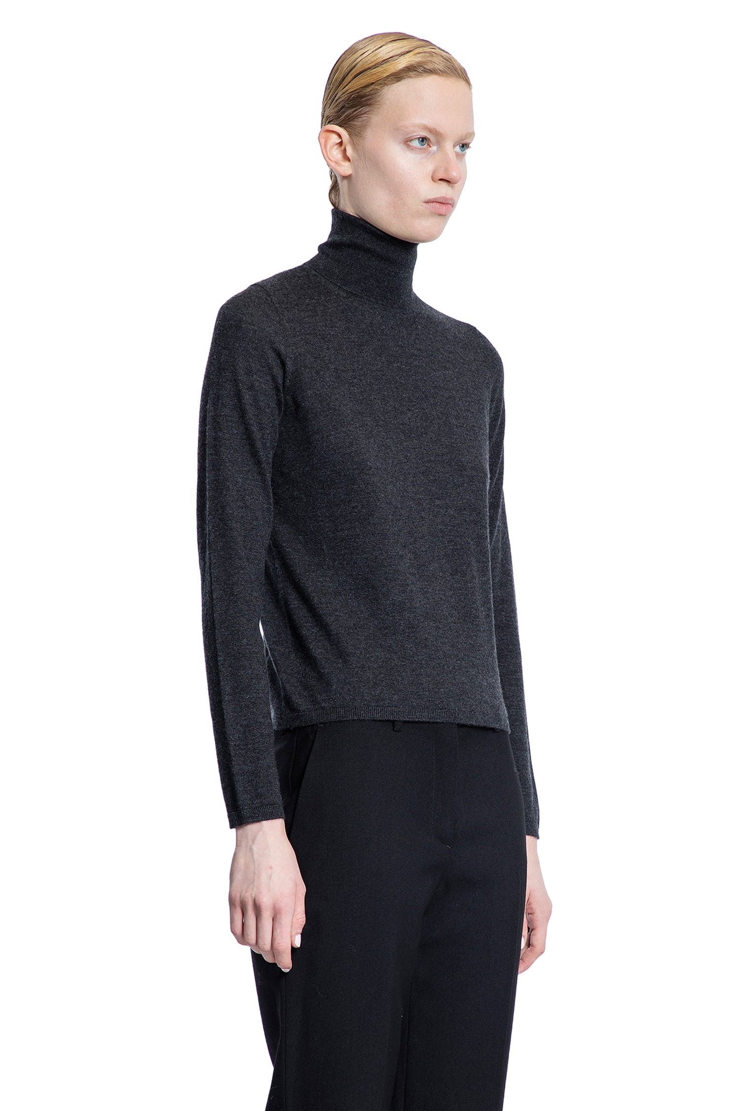 MAX MARA WOMAN GREY KNITWEAR