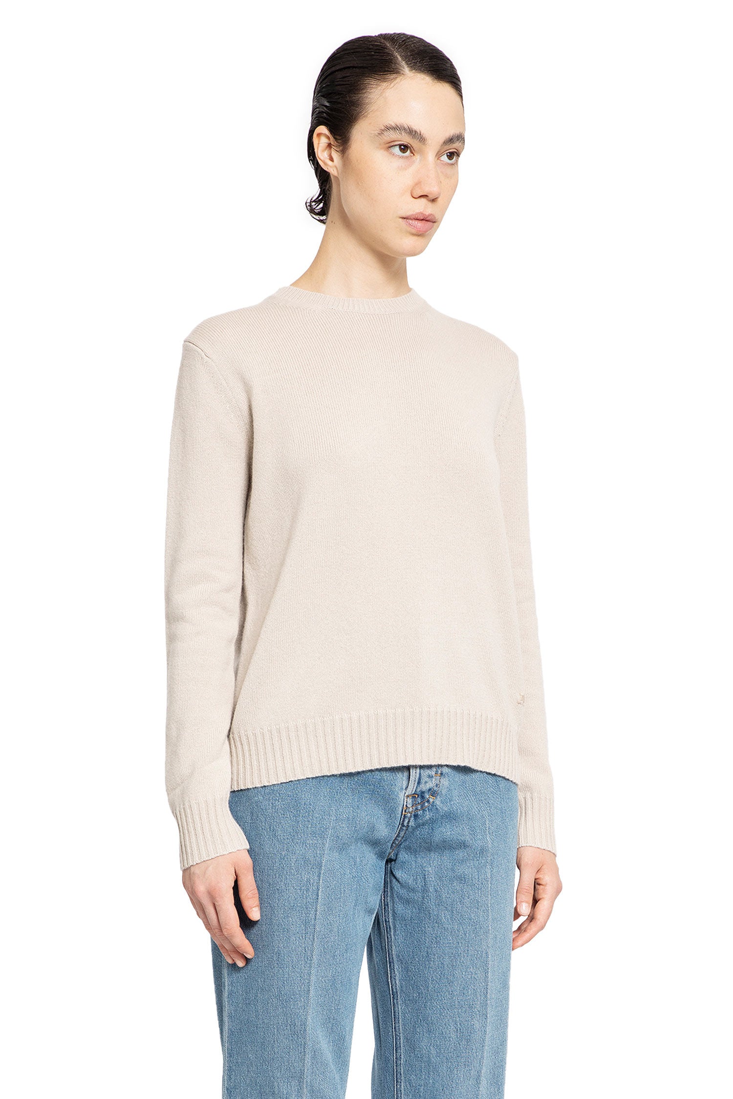 MAX MARA WOMAN BEIGE KNITWEAR