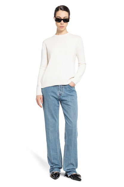 MAX MARA WOMAN OFF-WHITE KNITWEAR