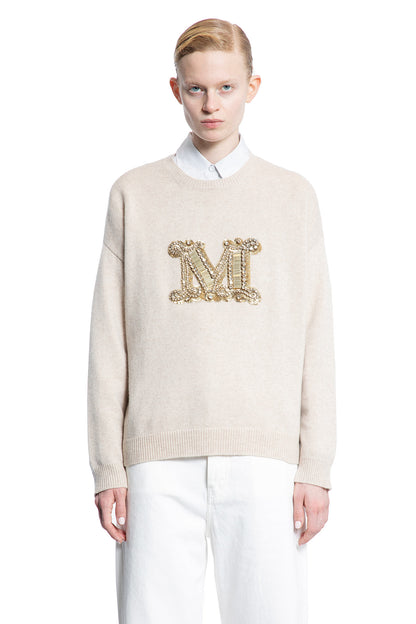 Antonioli MAX MARA WOMAN BEIGE KNITWEAR