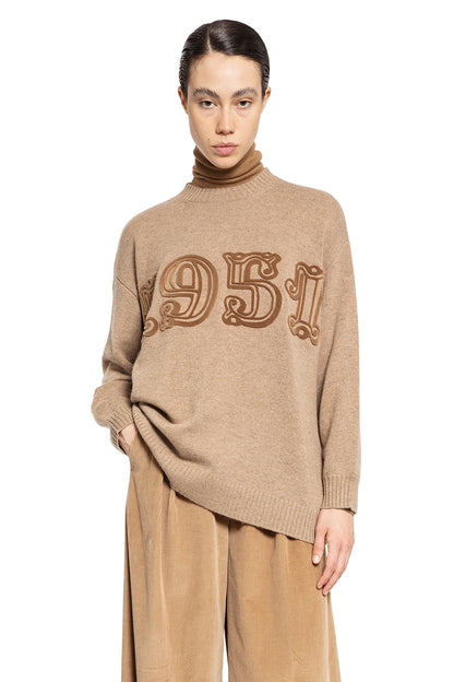 Antonioli MAX MARA WOMAN BROWN KNITWEAR