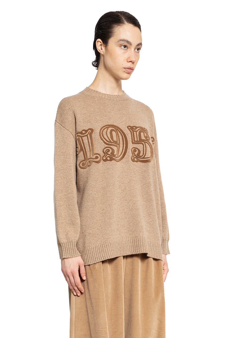 MAX MARA WOMAN BROWN KNITWEAR