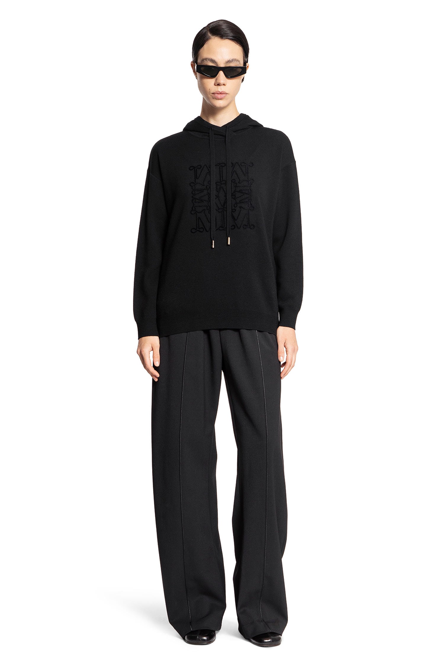 MAX MARA WOMAN BLACK KNITWEAR