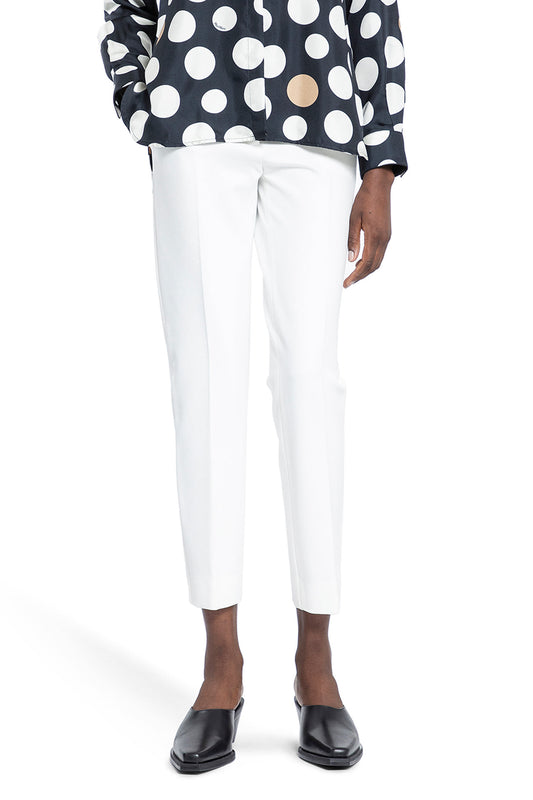 MAX MARA WOMAN WHITE TROUSERS