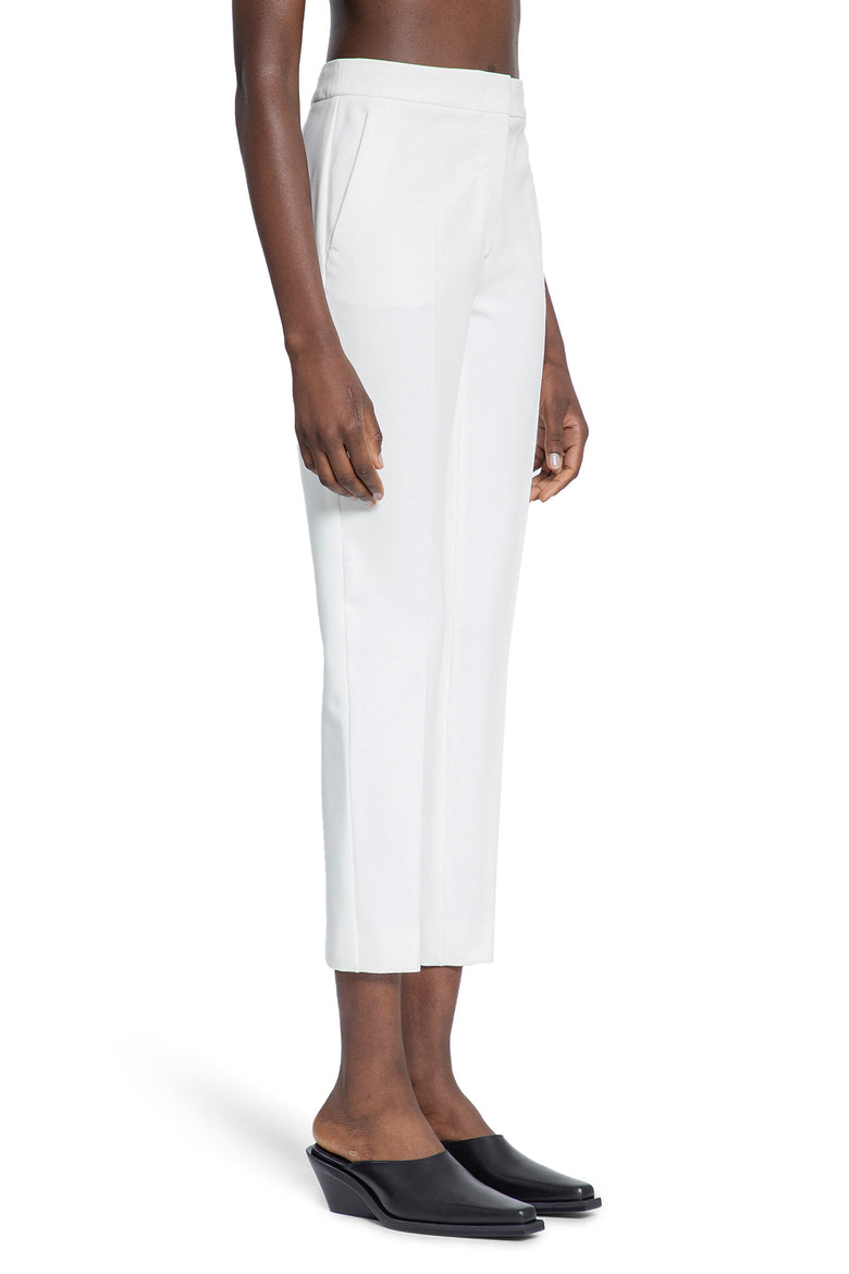 MAX MARA WOMAN WHITE TROUSERS