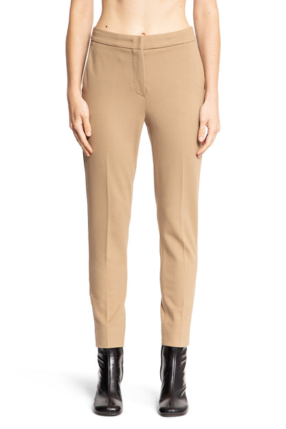 MAX MARA WOMAN BEIGE TROUSERS