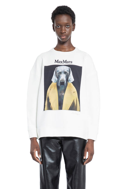 Antonioli MAX MARA WOMAN OFF-WHITE SWEATSHIRTS