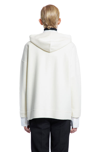 MAX MARA WOMAN OFF-WHITE SWEATSHIRTS