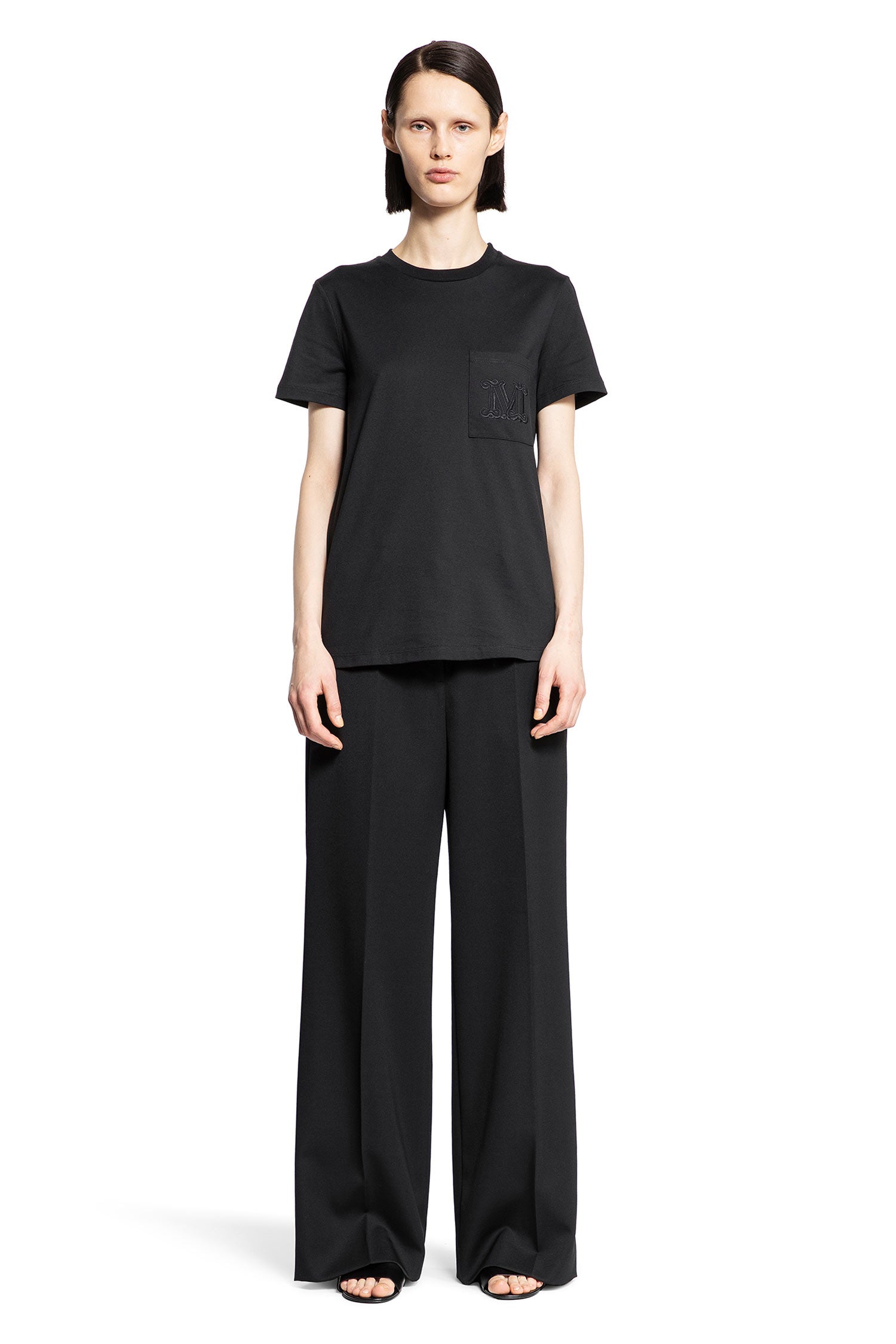 MAX MARA WOMAN BLACK TOPS