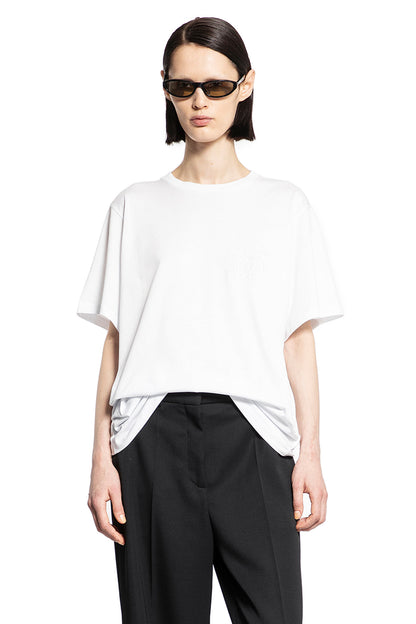 MAX MARA WOMAN WHITE T-SHIRTS & TANK TOPS